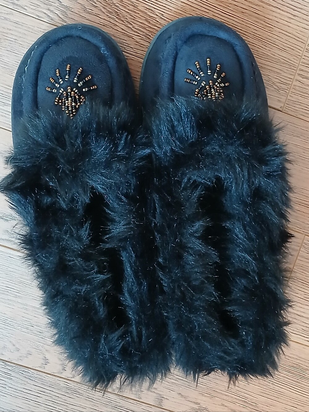 NYC Couture Moccasin Style Slipper Shoes NWOT Size 8 - Picture 4 of 15